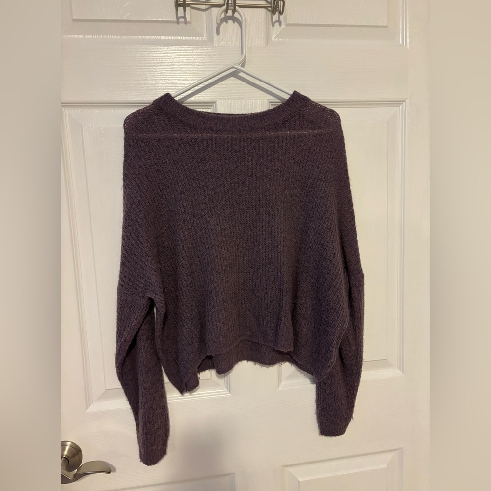 Lightweight Thin Sweater | Light Purple | Size XS | Express